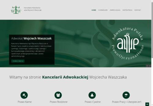 kancelariaadwokackawwaszczak.pl