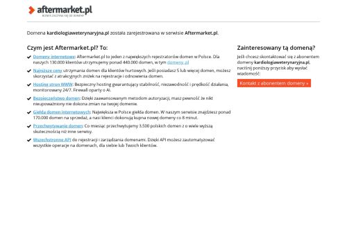 kardiologiaweterynaryjna.pl