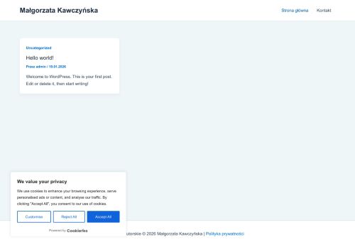 kawczynska.com