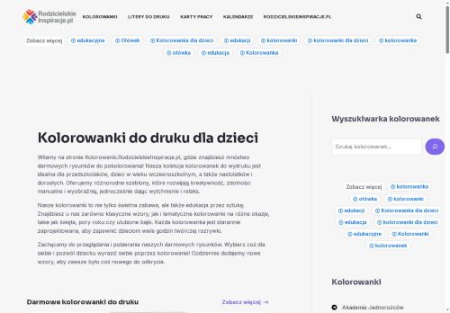 kolorowanki.rodzicielskieinspiracje.pl
