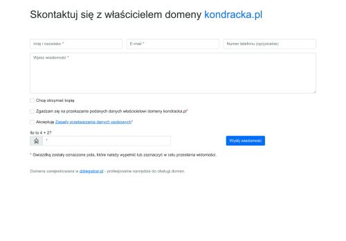 kondracka.pl