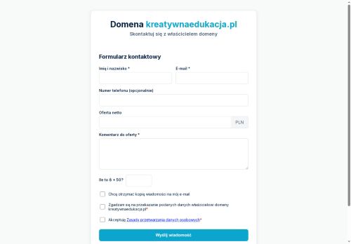 kreatywnaedukacja.pl