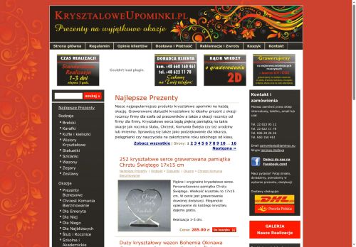 krysztaloweupominki.pl