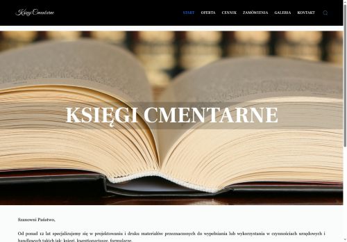 ksiegicmentarne.pl