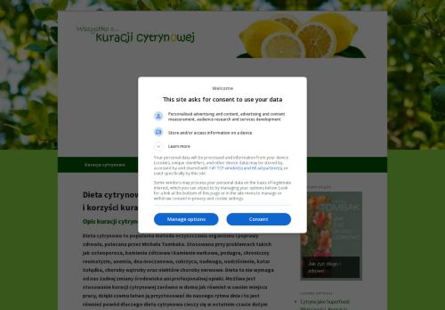 kuracjacytrynowa.pl