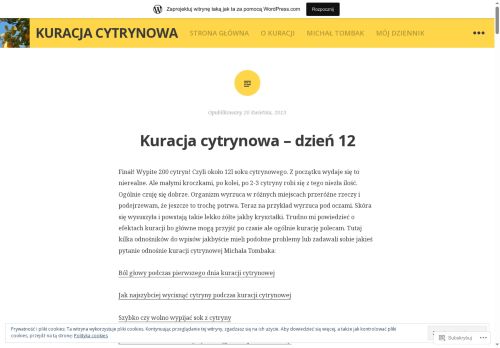 kuracjacytrynowa.wordpress.com