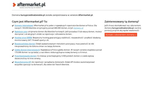 kursyprzedmalzenskie.pl
