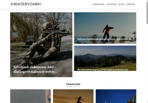kwateryzabki.pl
