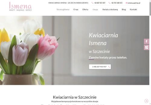 kwiaciarniaismena.pl