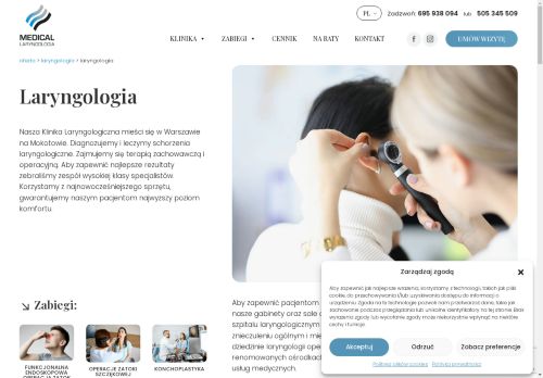 laryngologiawarszawa.pl