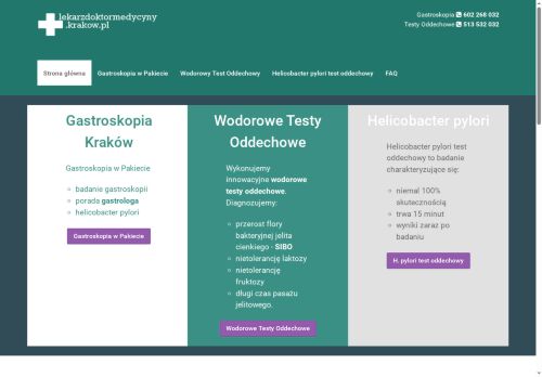 lekarzdoktormedycyny.krakow.pl