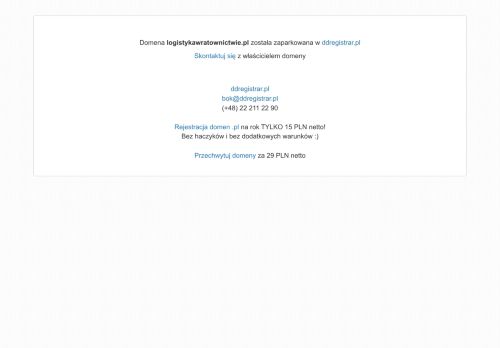 logistykawratownictwie.pl