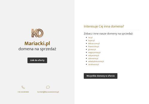 mariacki.pl