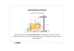 mariuszkocurek.pl