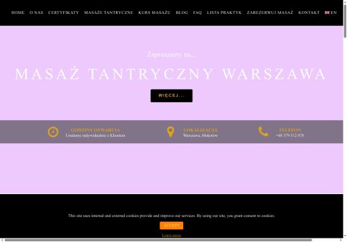 masaztantrycznywarszawa.pl