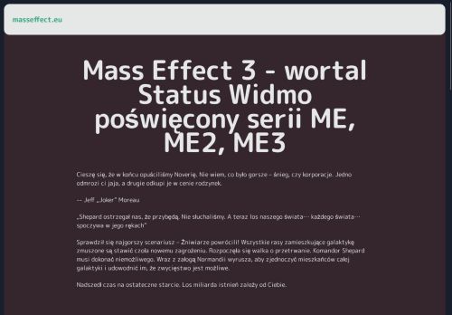 masseffect.eu