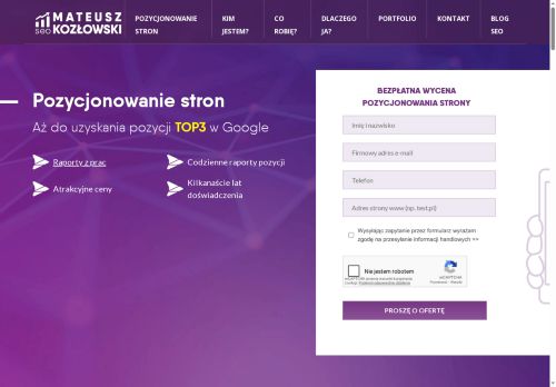 mateuszkozlowski.pl