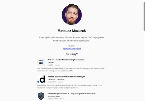 mateuszmazurek.pl
