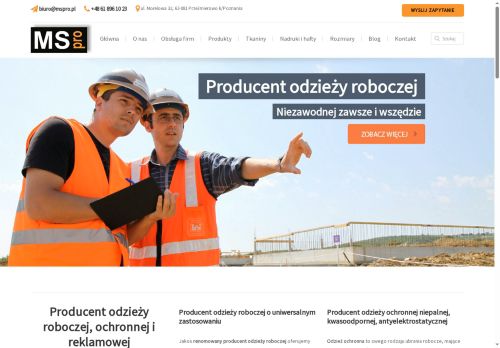 mspro-odziezrobocza.pl