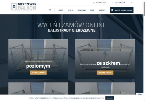 nierdzewnybalkon.pl
