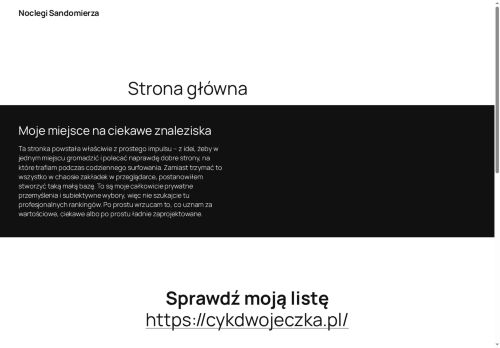 noclegisandomierza.pl