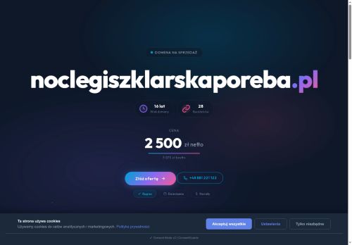 noclegiszklarskaporeba.pl