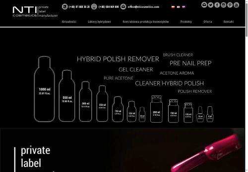 nticosmetics.com