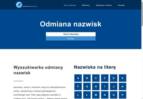 odmiananazwisk.pl