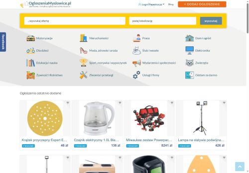 ogloszeniamyslowice.pl