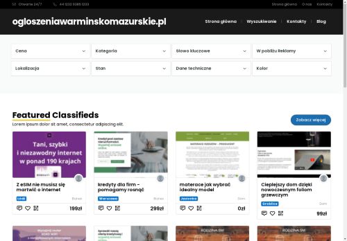 ogloszeniawarminskomazurskie.pl