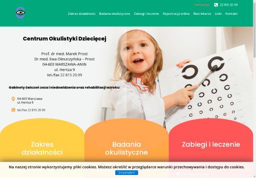okulistykadziecieca.pl