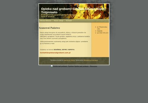 opiekanadgrobami.com.pl