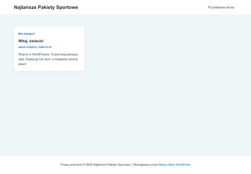 pakietysportowe.pl