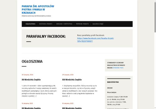 parafiakrzaki.pl