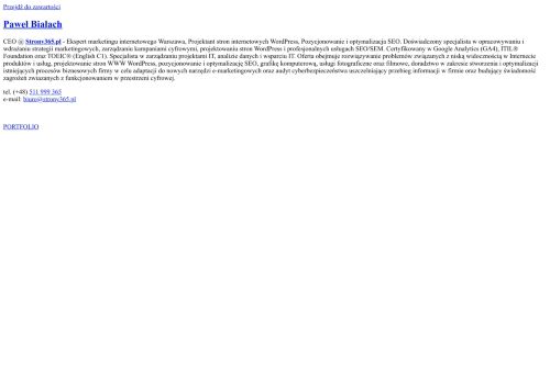 pawelbialach.pl