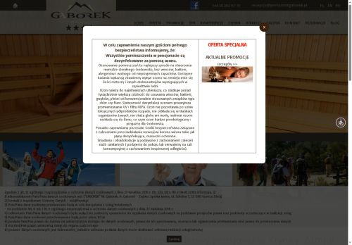 pensjonatgaborek.pl