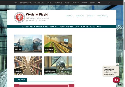 physics.uwb.edu.pl