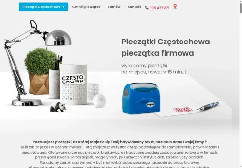 pieczatkaczestochowa.pl