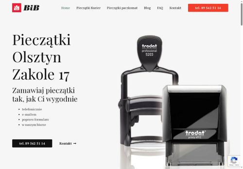 pieczatkiolsztyn.com
