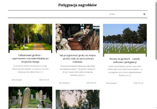 pielegnacjanagrobkow.pl