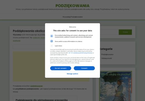 podziekowania.info