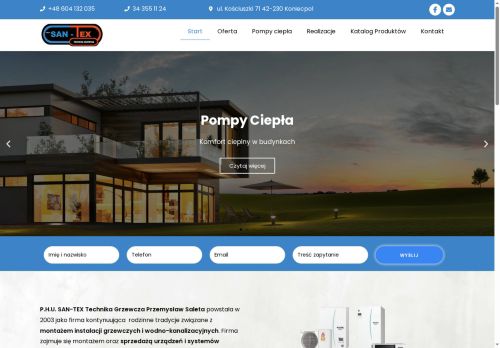 pompyciepla-santex.pl