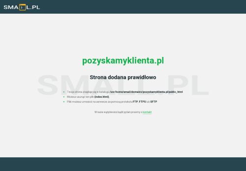 pozyskamyklienta.pl