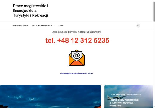 praceturystykairekreacja.edu.pl