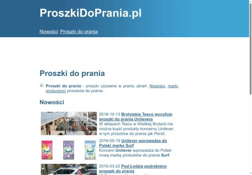 proszkidoprania.pl