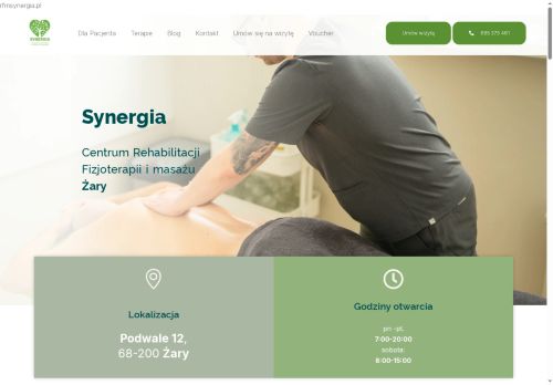 Synergia w Żarach Masaż i Fala Uderzeniowa