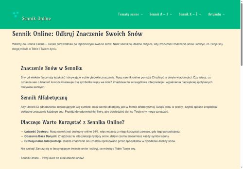 sennikonline.edu.pl