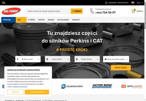 silniki-perkins-czesci.pl