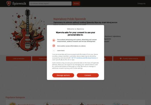 spiewnik.wywrota.pl