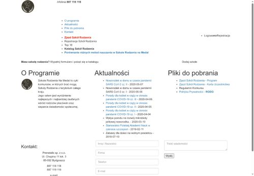 szkolarodzenianamedal.pl